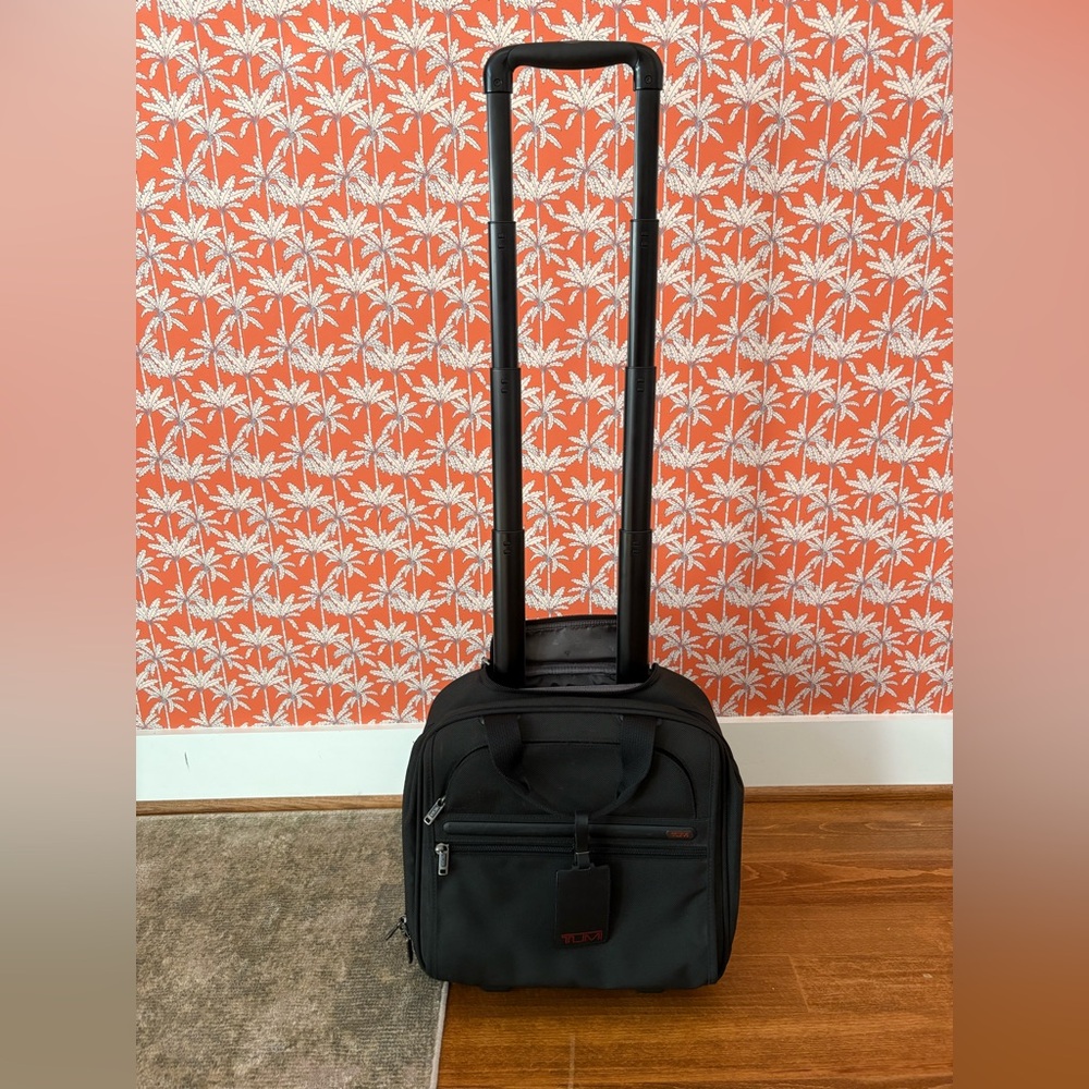 VTG TUMI Rolling Briefcase Wheeled Laptop Bag Carry-On Ballistic Nylon 2 Wheel